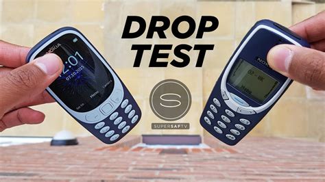 drop test nokia 7|We tried to break the Nokia 3310 by throwing it from different heights.